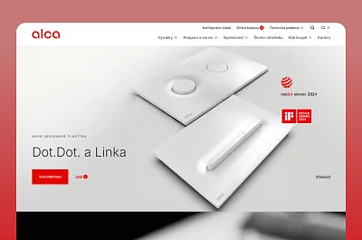 Vývoj webové aplikace a design systému pro Alcadrain
